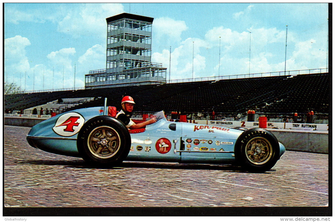 DC1510 - JIM RATHMANN WINNER OF THE 1960 , 500-MILE RACE - IndyCar