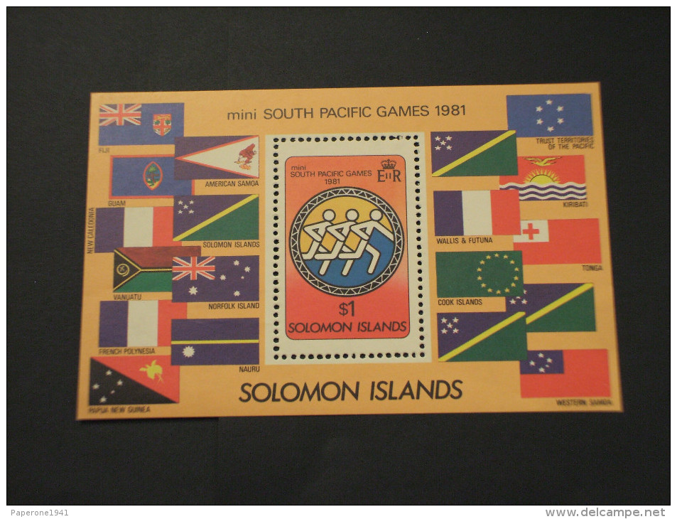 SOLOMON - BF 1981 GIOCHI  - NUOVO(++) - Salomonseilanden (...-1978)