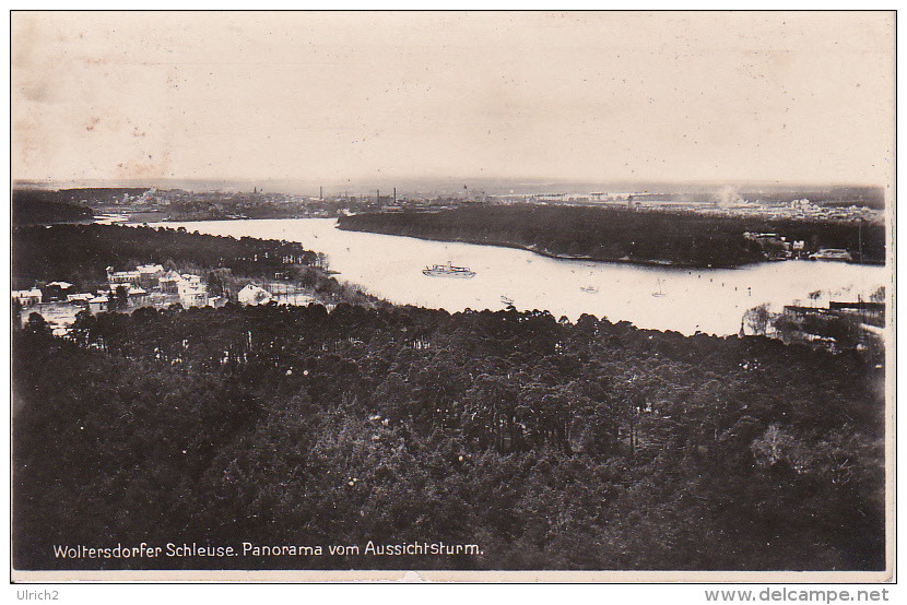 AK Woltersdorfer Schleuse - Panorama Vom Aussichtsturm - 1930 (23071) - Woltersdorf