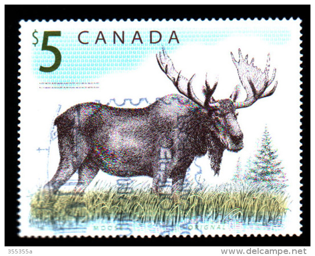 Canada Moose, Postally Used - Other & Unclassified