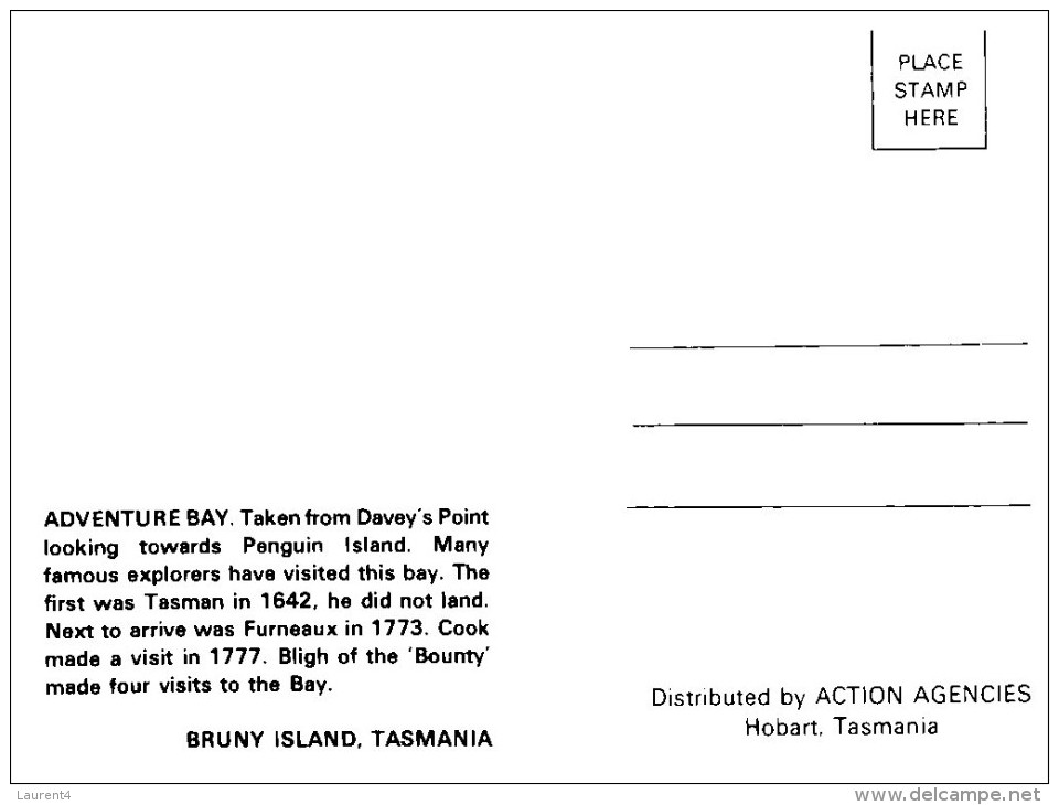 (645) Australia - TAS  - Bruny Island Adventure Bay - Wilderness