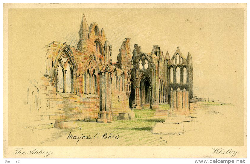 MISCELLANEOUS ART - WHITBY - THE ABBEY - MARJORIE BATES Art24 - Whitby