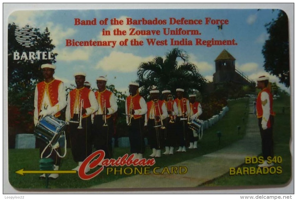 BARBADOS - GPT - Defense Force Band - 216CBDA - BAR-216A - Used - Barbades