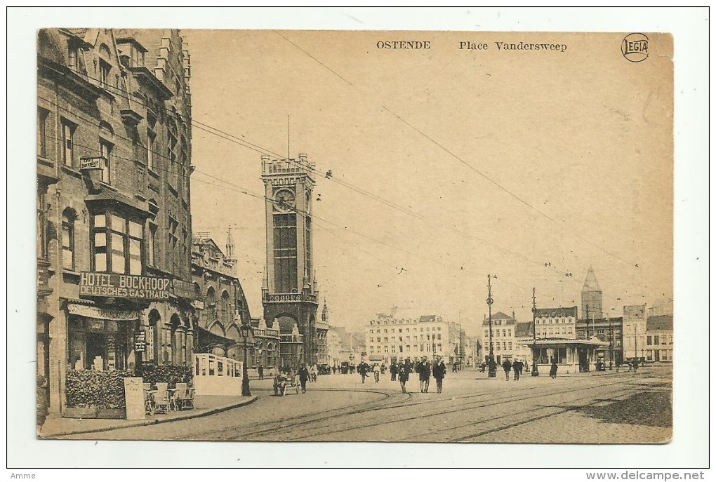 Oostende    *  Place Vandersweep  (Hotel Bockhoop) - Oostende