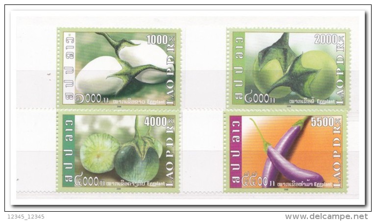 Laos 2008, Postfris MNH, Eggplant - Laos