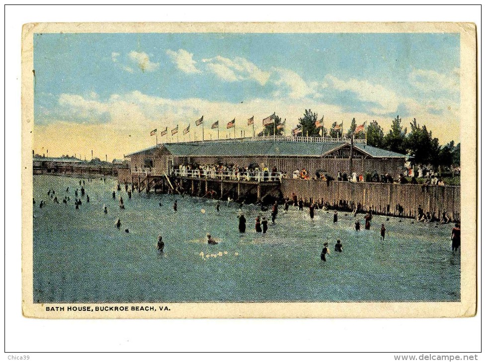 17205  -  Bath House  -  Buckroe Beach - Virginia Beach