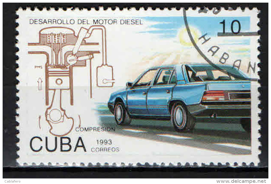 CUBA - 1993 - SVILUPPO DEGLI IMPIANTI DIESEL - AUTOMOBILE DIESEL - USATO - Usati