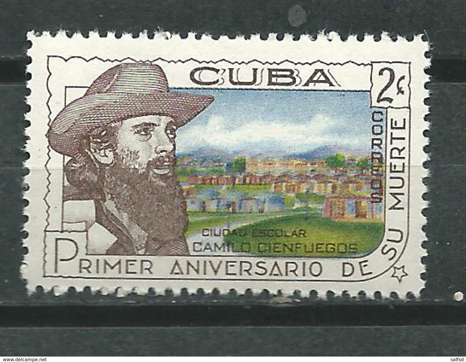 CUBA  Scott# 647 ** MNH Camilo Cienfuegos - Ongebruikt