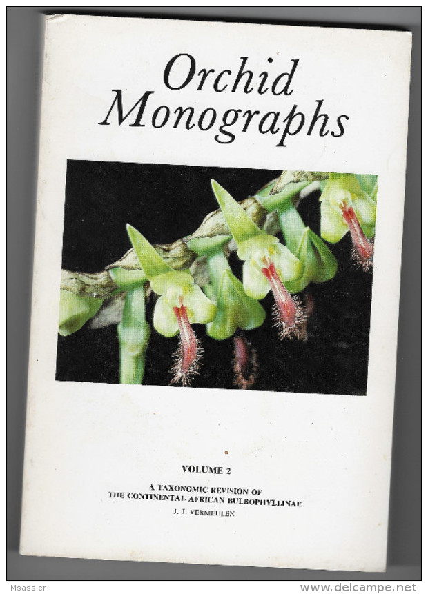 Orchid Monographs N°1 à 4 - Vogel & Al. - Otros & Sin Clasificación