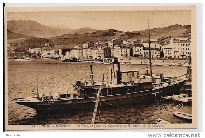 CPA Pyrénées Orientales Carte Ancienne Non Circulée Port Vendres - Port Vendres