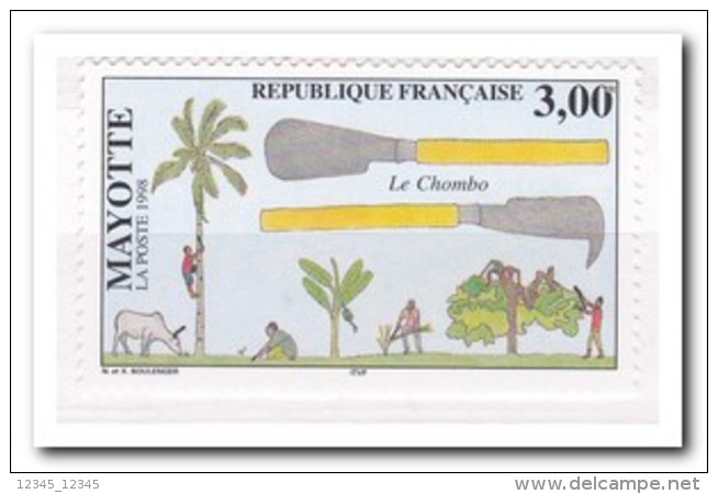 Mayotte 1998, Postfris MNH, Trees - Unused Stamps