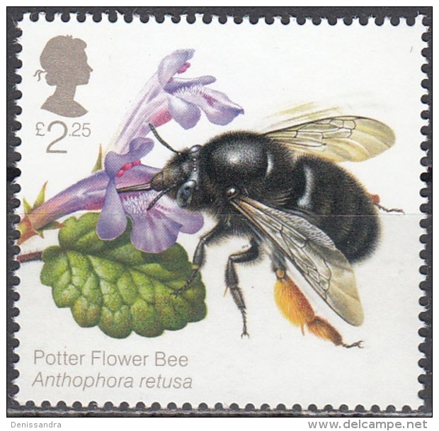 Great Britain 2015 Abeille Anthophora Plumipes Neuf ** - Neufs