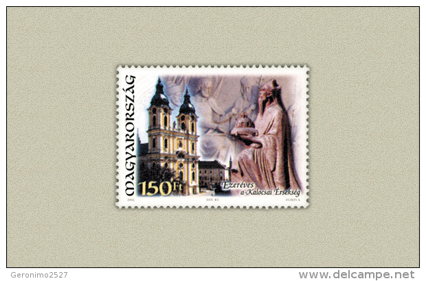 HUNGARY 2002 EVENTS 100 Years Of ARCHBISHOPRIC KALOCSA - Fine Set MNH - Unused Stamps