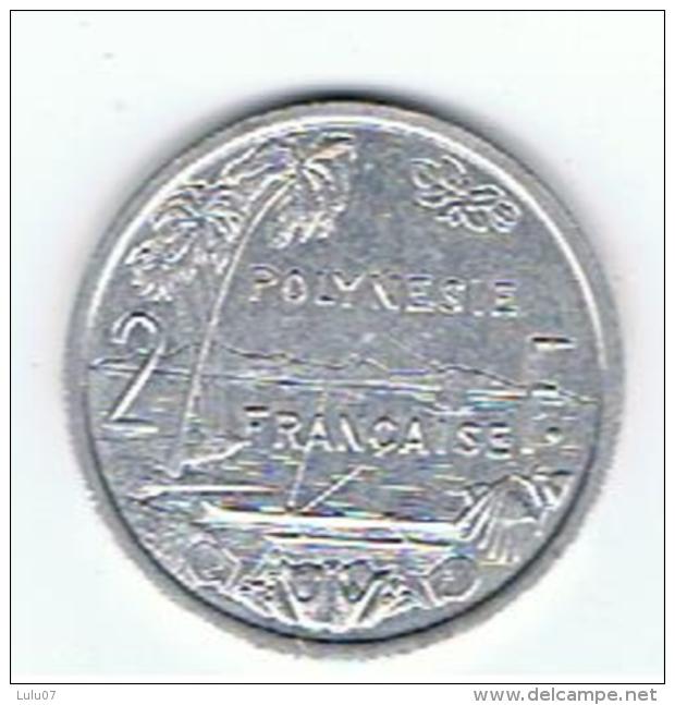 Lot 2 Pièces    100 Fr  1986  &  2 Fr  1995 - French Polynesia