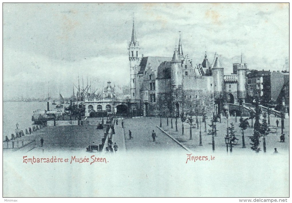 - Anvers -  Embarcadère Et Musée Steen - Antwerpen