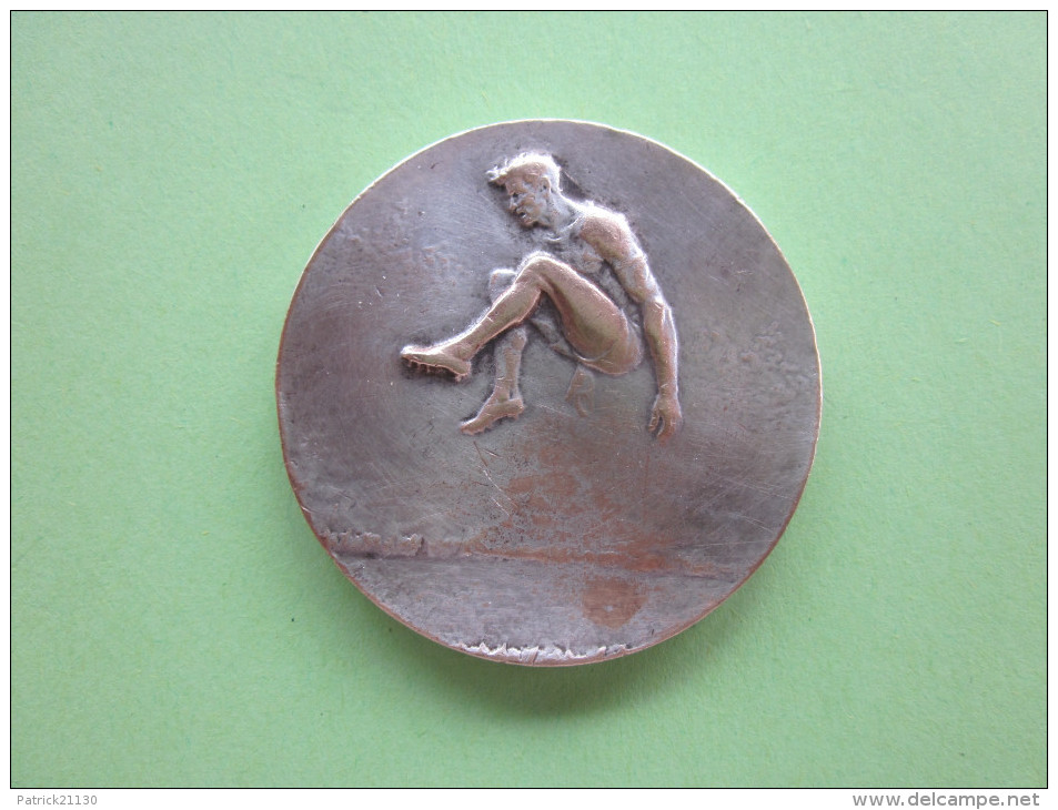 MEDAILLE BRONZE SAUT LONGUEUR OFFERTE PAR TELEGRAMME DE TOULOUSE - Professionnels / De Société