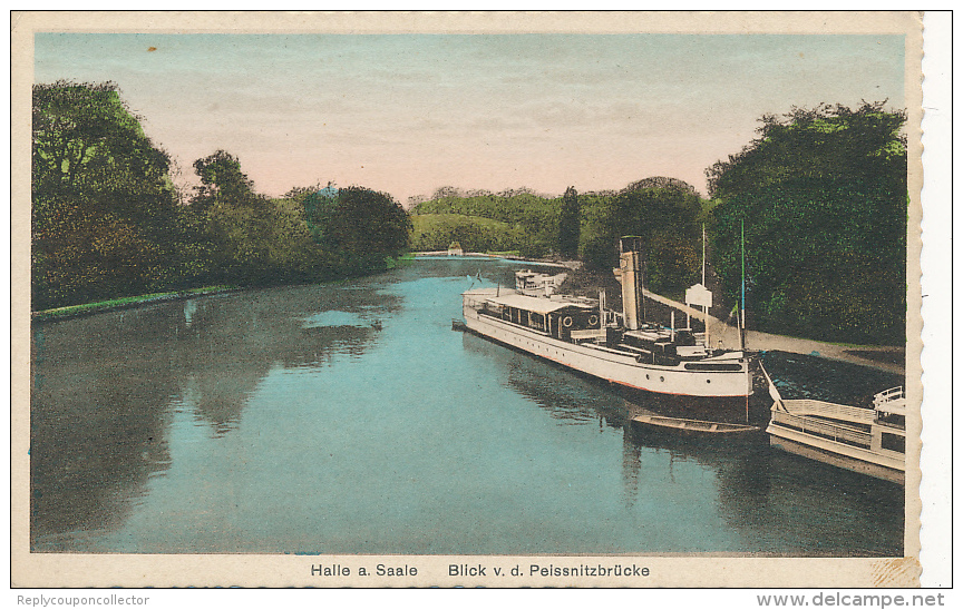 HALLE - Blick Von Der Peissnitzbrücke - Sonstige & Ohne Zuordnung