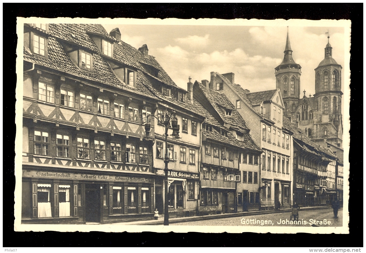 Gottingen Johannis-Strasse / Postcard Not Circulated - Goettingen