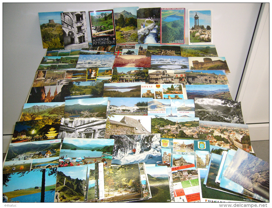 Un Lot De 100 Cartes Postales Du Puy De Dôme - Autres & Non Classés