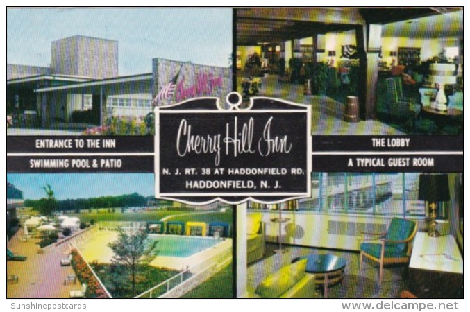 New Jersey Cherry Hill Multi Views Of Cherry Hill Inn 1958 - Cherry Hill