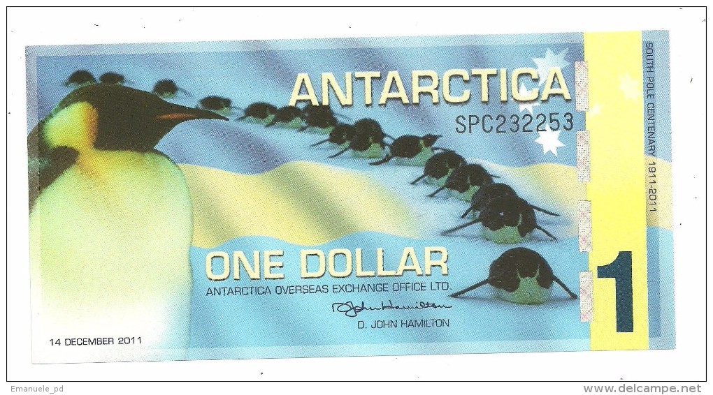 Antartica Fantasy 1 Dollar 2011 UNC - Altri & Non Classificati