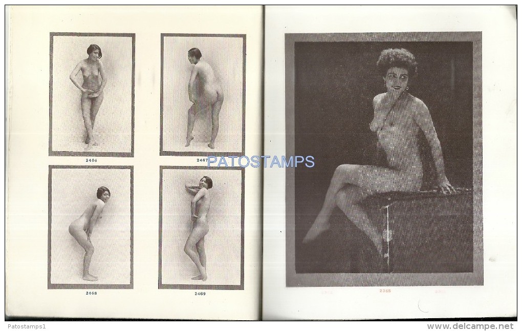 39804 LIBRILLO LA BEAUTÉ ALBUM XXVII PARIS MODEL'S WOMAN'S SENSUAL NUDE EROTIC NO POSTCARD - Affiches