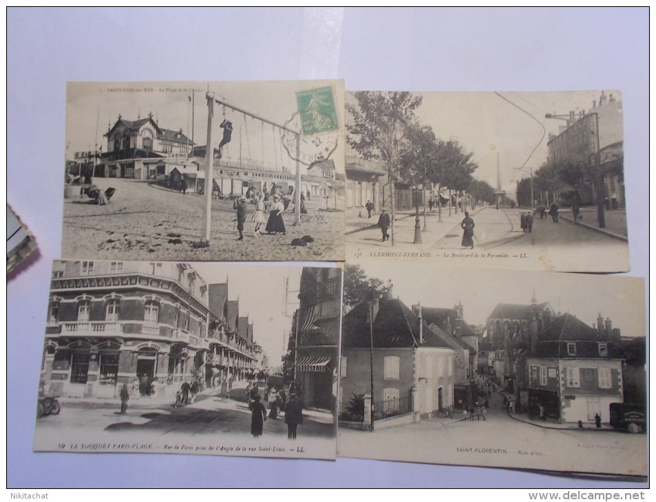 LOT 300 CARTES TOUTES SCANNEES-Majorité CPA-DEPART 1 EURO-A voir!