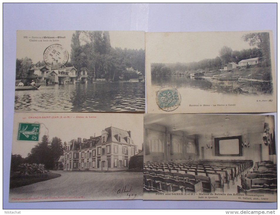 LOT 300 CARTES TOUTES SCANNEES-Majorité CPA-DEPART 1 EURO-A voir!