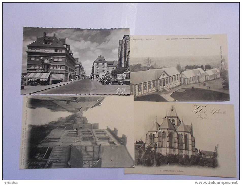 LOT 300 CARTES TOUTES SCANNEES-Majorité CPA-DEPART 1 EURO-A voir!