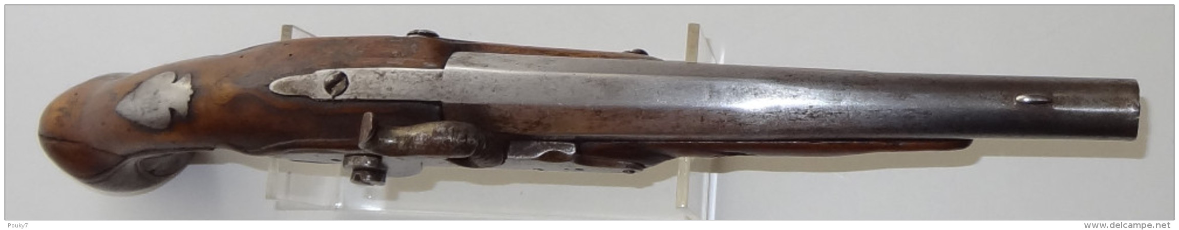 Pistolet Des Gardes Du Corps Du Roi Modèle 1770 Transformé à Piston - Armes Neutralisées