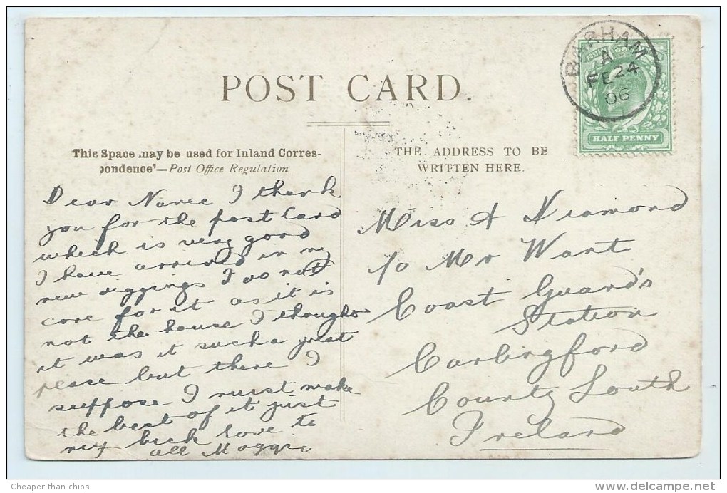 Single Circle - Barham On PC - Postmark Collection