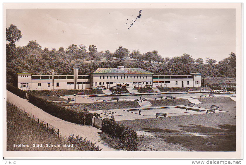 AK Bretten - Städt. Schwimmbad (23088) - Bretten