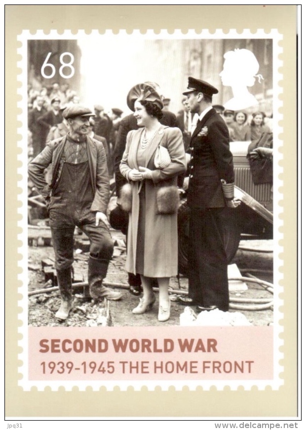 Carte PHQ 2ème Guerre Mondiale Le Front De L´intérieur / Second World War The Home Front - 2012 - PHQ Karten