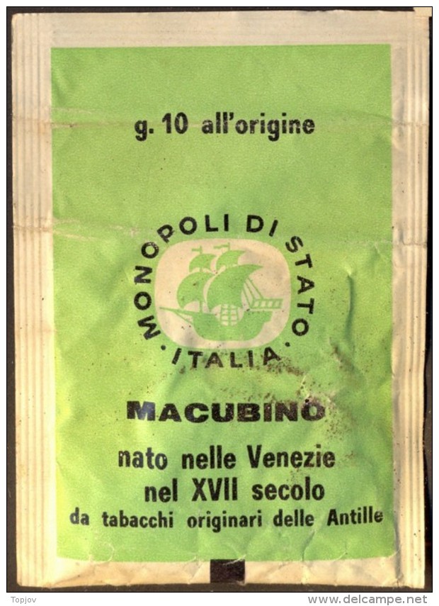 ITALIA - TABACCO  MACUBINO  Delle ANTILLE - VENETIA - ORIGINALE - Cc 1935 - Autres & Non Classés