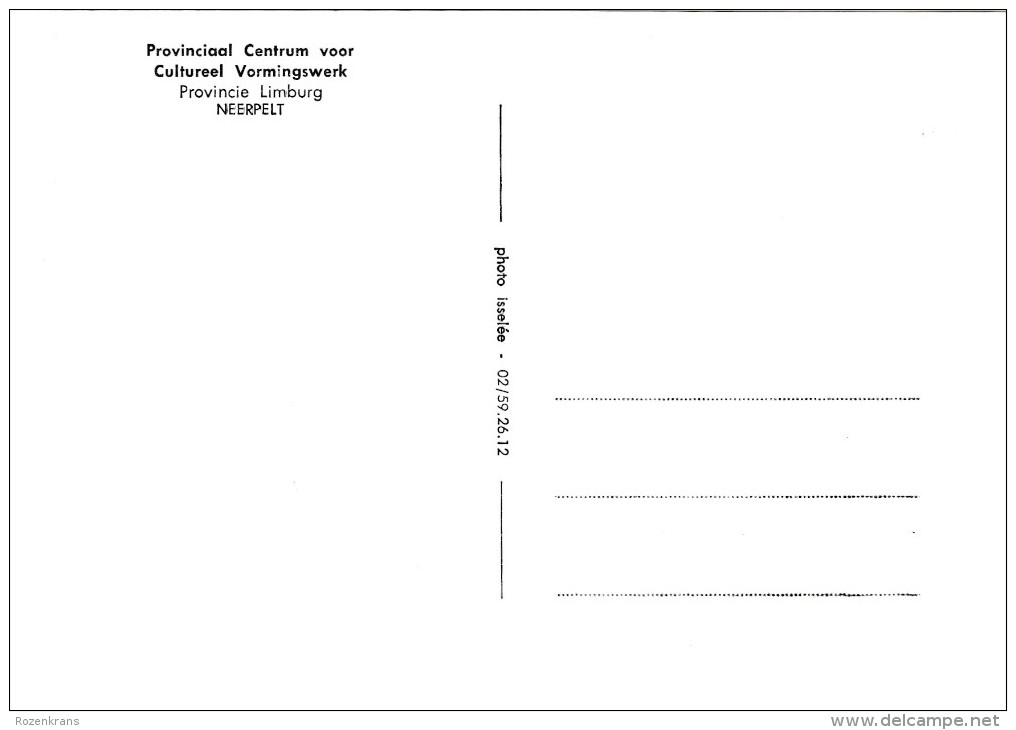 Grote Kaart Neerpelt Provinciaal Centrum Voor Cultureel Vormingswerk Limburg - Neerpelt