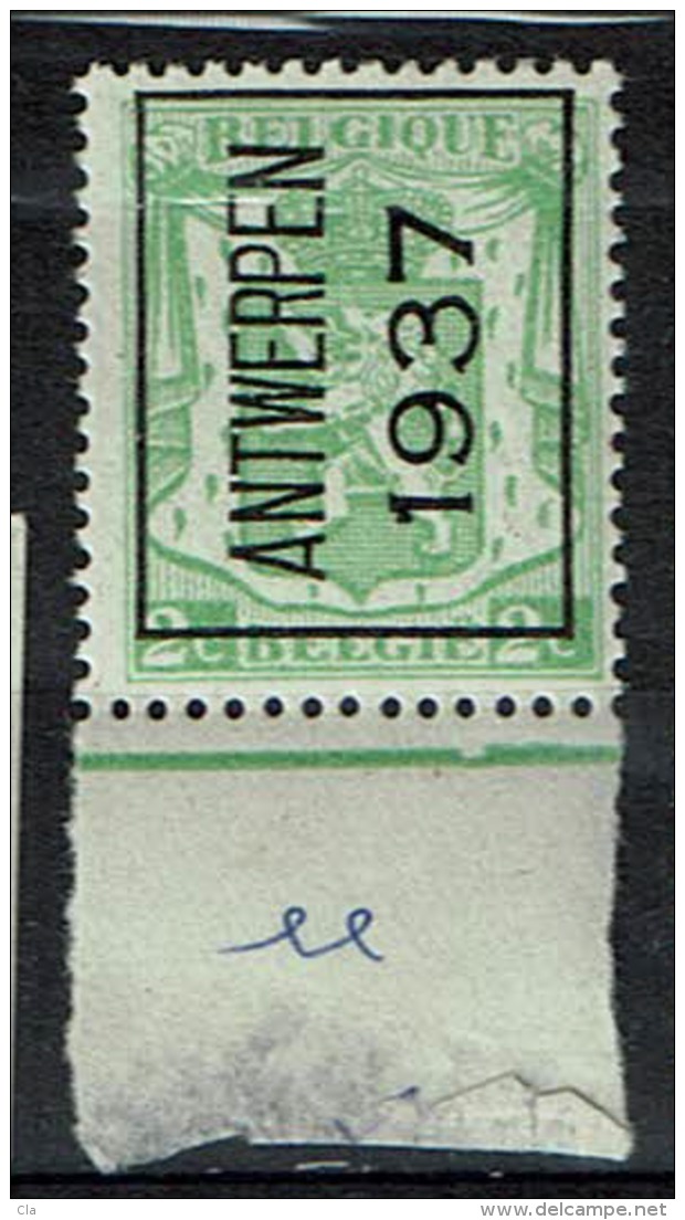 PRE 320  ** - Typos 1936-51 (Kleines Siegel)