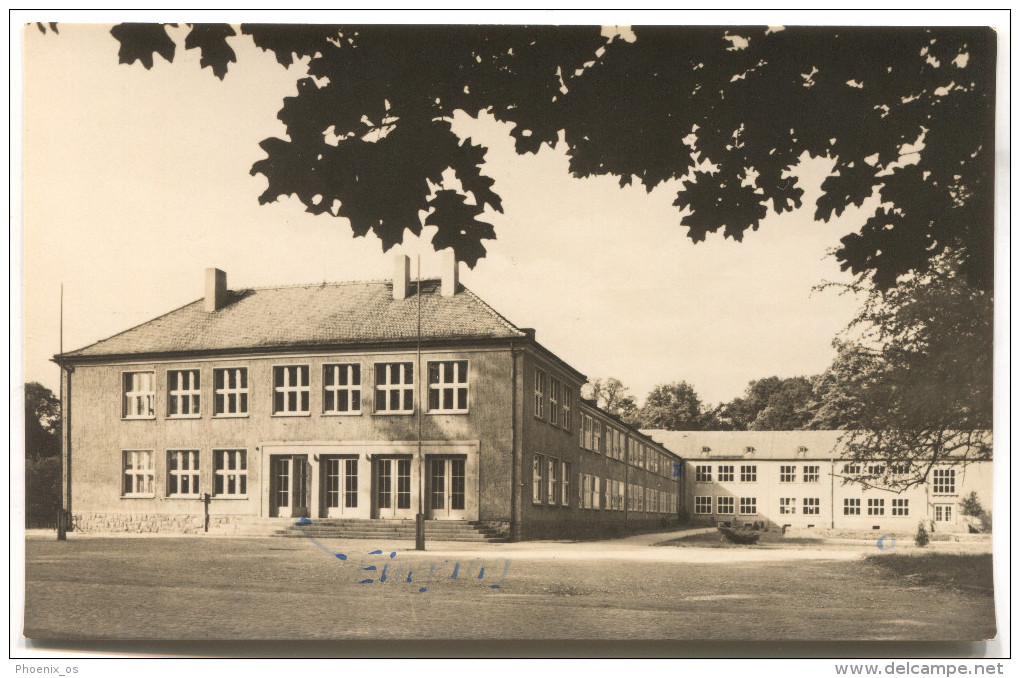 NESCHWITZ - Germany, Polytechnische Oberschule, Old Postcard - Neschwitz