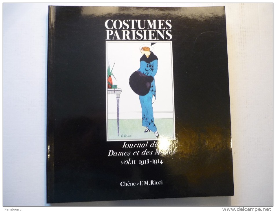 Costumes Parisiens Journal Des Dames Et Des Modes Volume 2 1913/14 - Arte