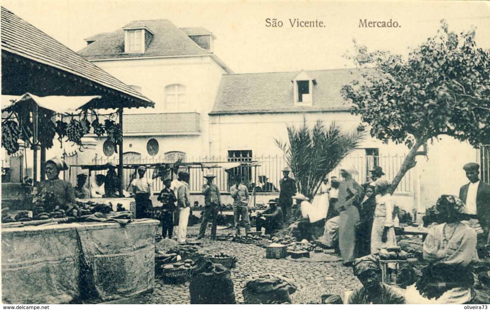 CABO VERDE, SÃO VICENTE, Mercado, 2 Scans - Capo Verde
