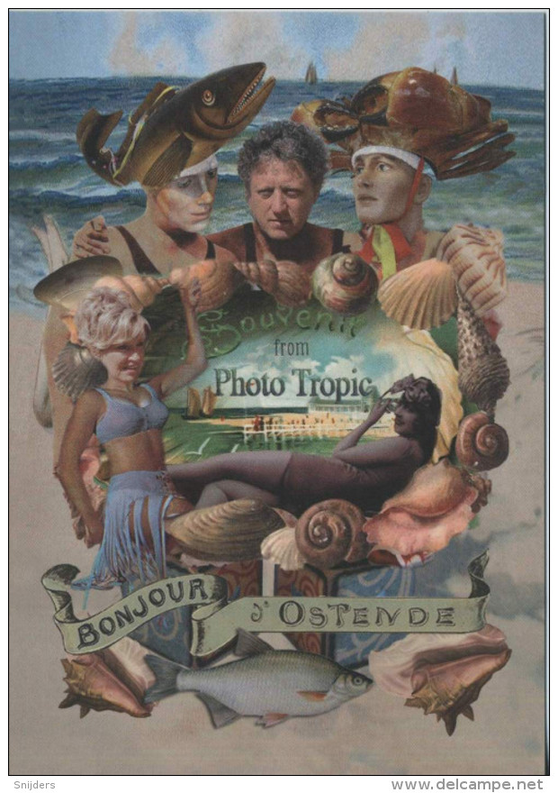 Bonjour Ostende Souvenir From South Tropic Ongebruikt - Oostende