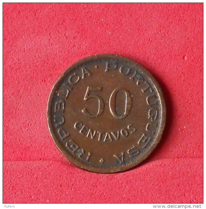 ANGOLA 50 CENTAVOS 1961 -    KM# 75 - (Nº15113) - Angola