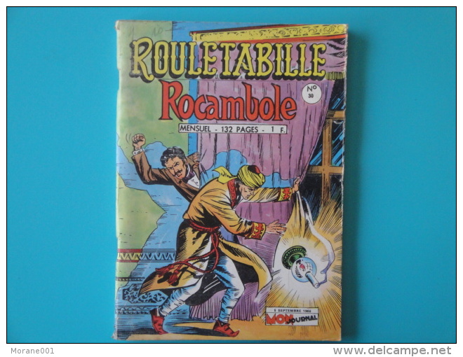 Rouletabille  Et Rocambole N° 30   Mon  Journal   Aventures Et Voyages Petit Format     Bon Etat - Mon Journal