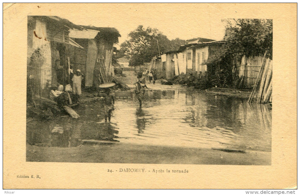 DAHOMEY(COTONOU) INONDATION 1925 - Benin