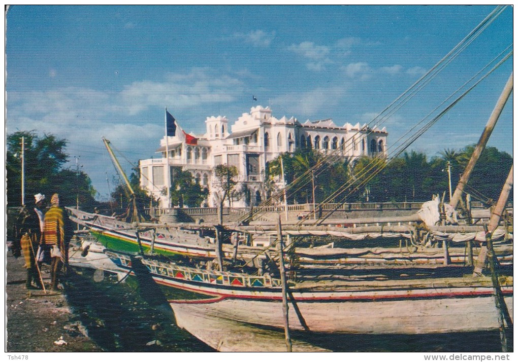 AFRIQUE---DJIBOUTI---palais Du Gouvernement--voir 2 Scans - Djibouti