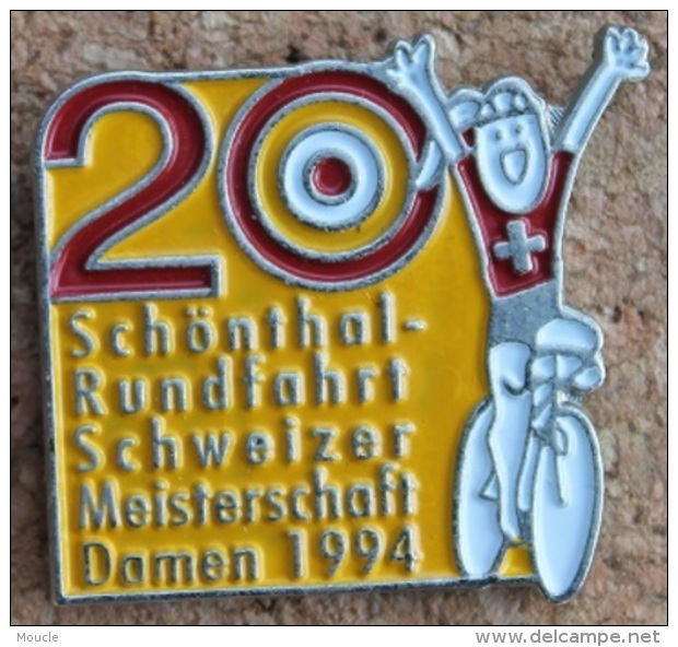 CYCLISME-VELO-CYCLISTE-20 SCHÖNTHAL RUNDFAHRT SCHWEIZER MEISTERSCHAFT DAMEN 1994-CHAMPIONNAT SUISSE DAMES- (ROUGE) - Cycling