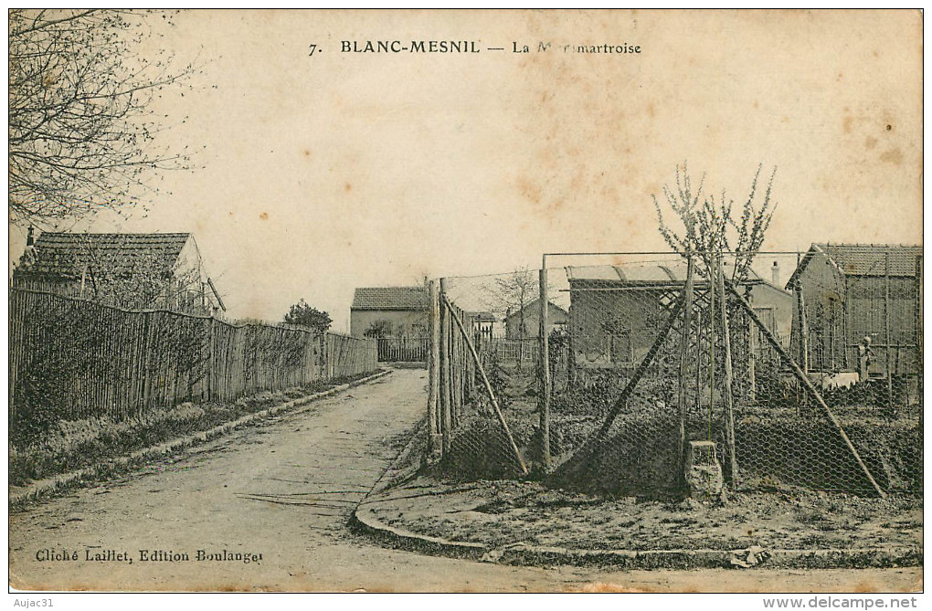 Dép 93 - Le Blanc Mesnil - La Montmartroise - 2 Scans - état - Le Blanc-Mesnil