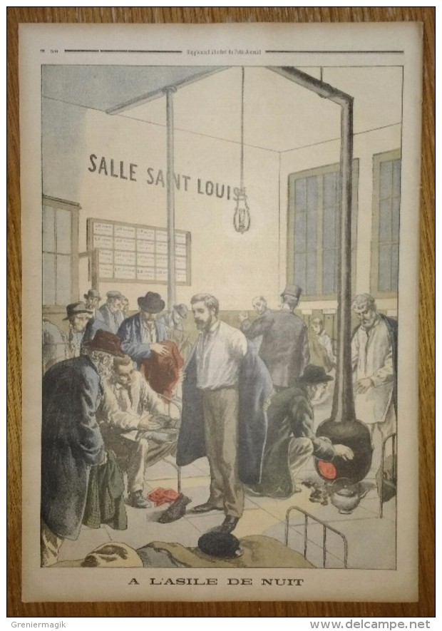 Le Petit Journal 15/02/1903 - Macédoine : Noce Orthodoxe Massacrée Par Les Turcs - A L'asile De Nuit - Le Petit Journal