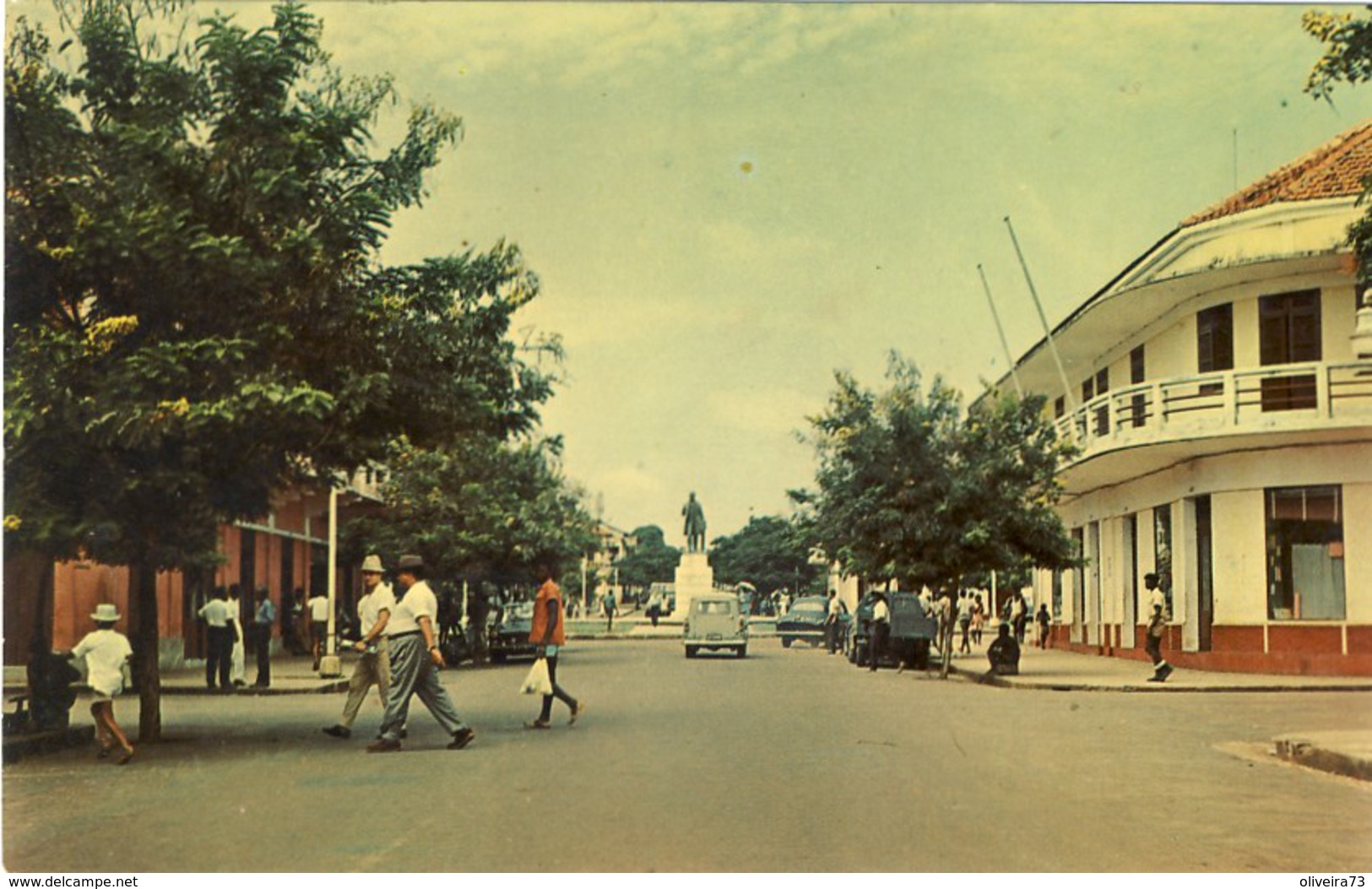 GUINÉ, BISSAU, Avenida Carvalho Viegas, 2 Scans - Guinea-Bissau