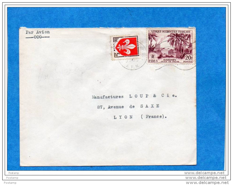 MARCOPHILIE-lettre Guerre Algérie-cad 1959-poste Aux Arméees Affrant Mixte- P A- T P Français+AOF-pour Françe - Guerre D'Algérie