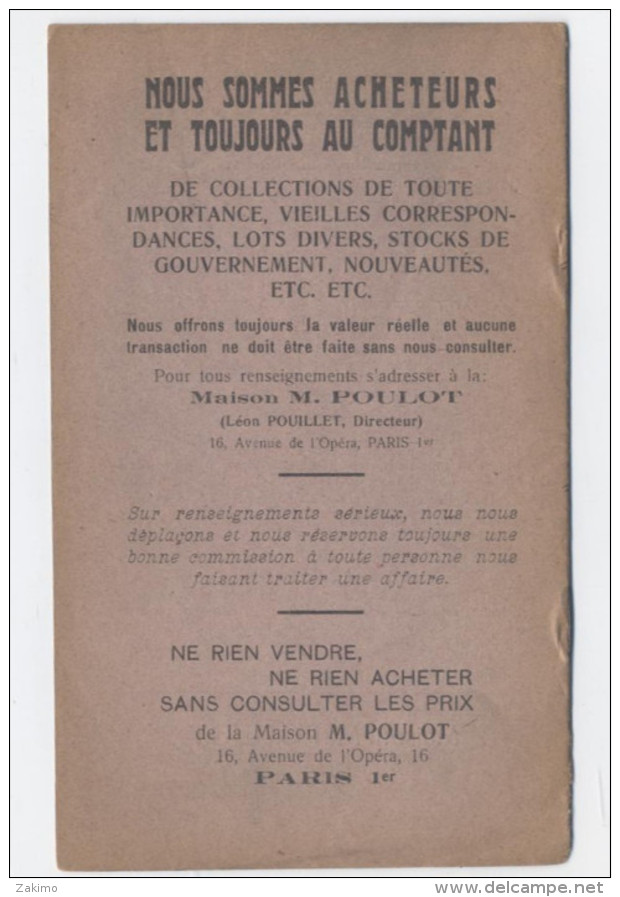 19221-BULLETIN DES PHILATELISTES--PARIS 1ER  -E500 - Frankrijk